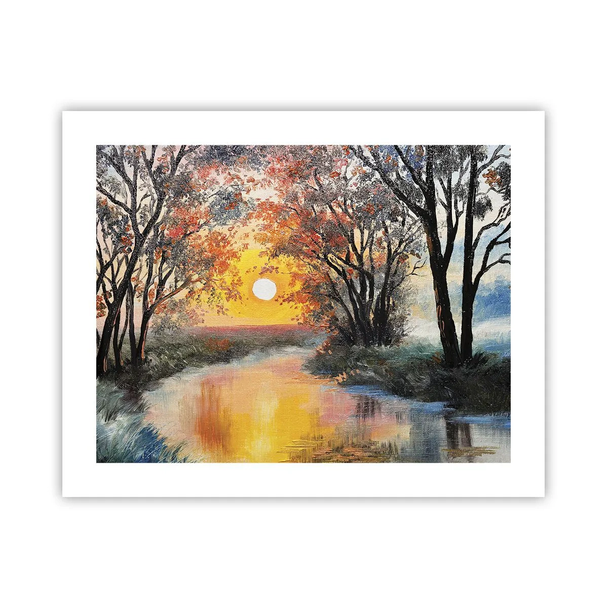 Pôster - Vibrações de outono - 50x40 cm