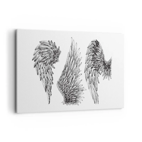 Quadro em tela - Você também pode se tornar um anjo - 120x80 cm