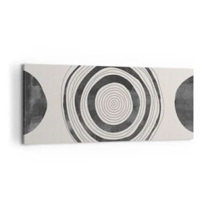 Quadro em tela - Importante é o que há no caminho - 120x50 cm