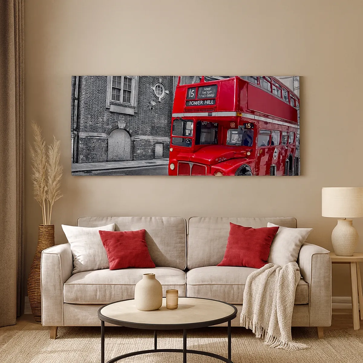 Quadro em tela - Sempre o mesmo - 30x30 cm