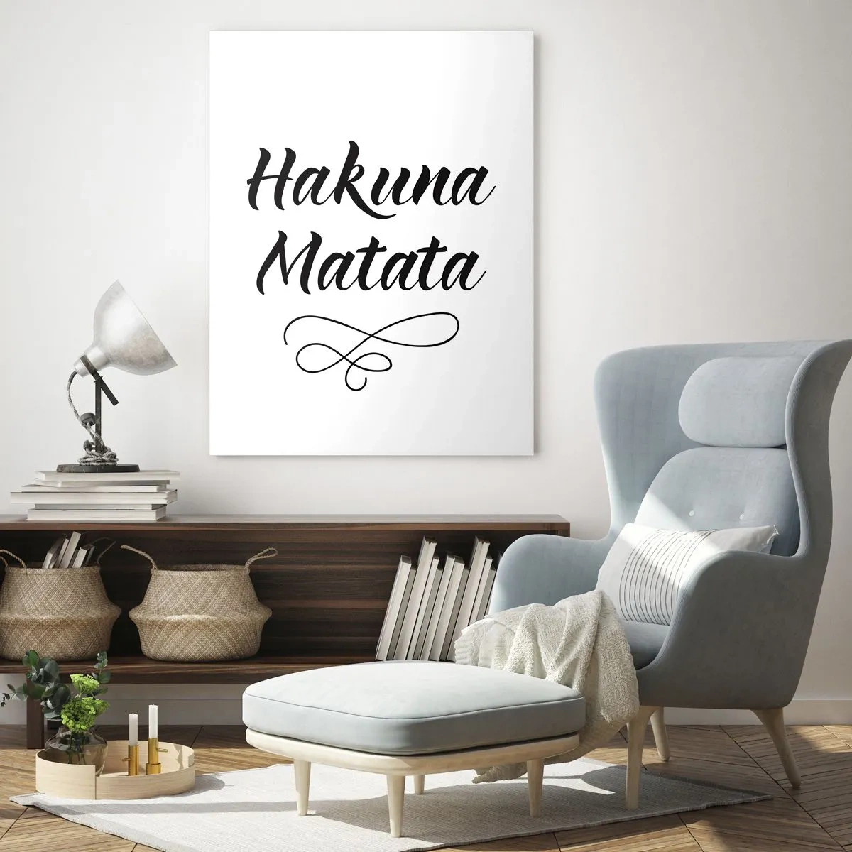 Quadro em vidro - O melhor conselho - 50x70 cm