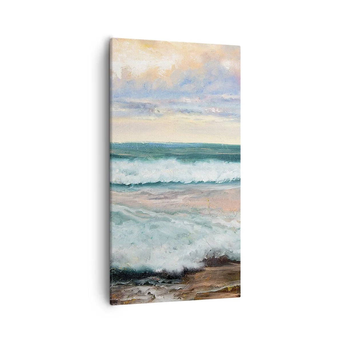 Quadro em tela - Aqui suavizas a alma - 55x100 cm