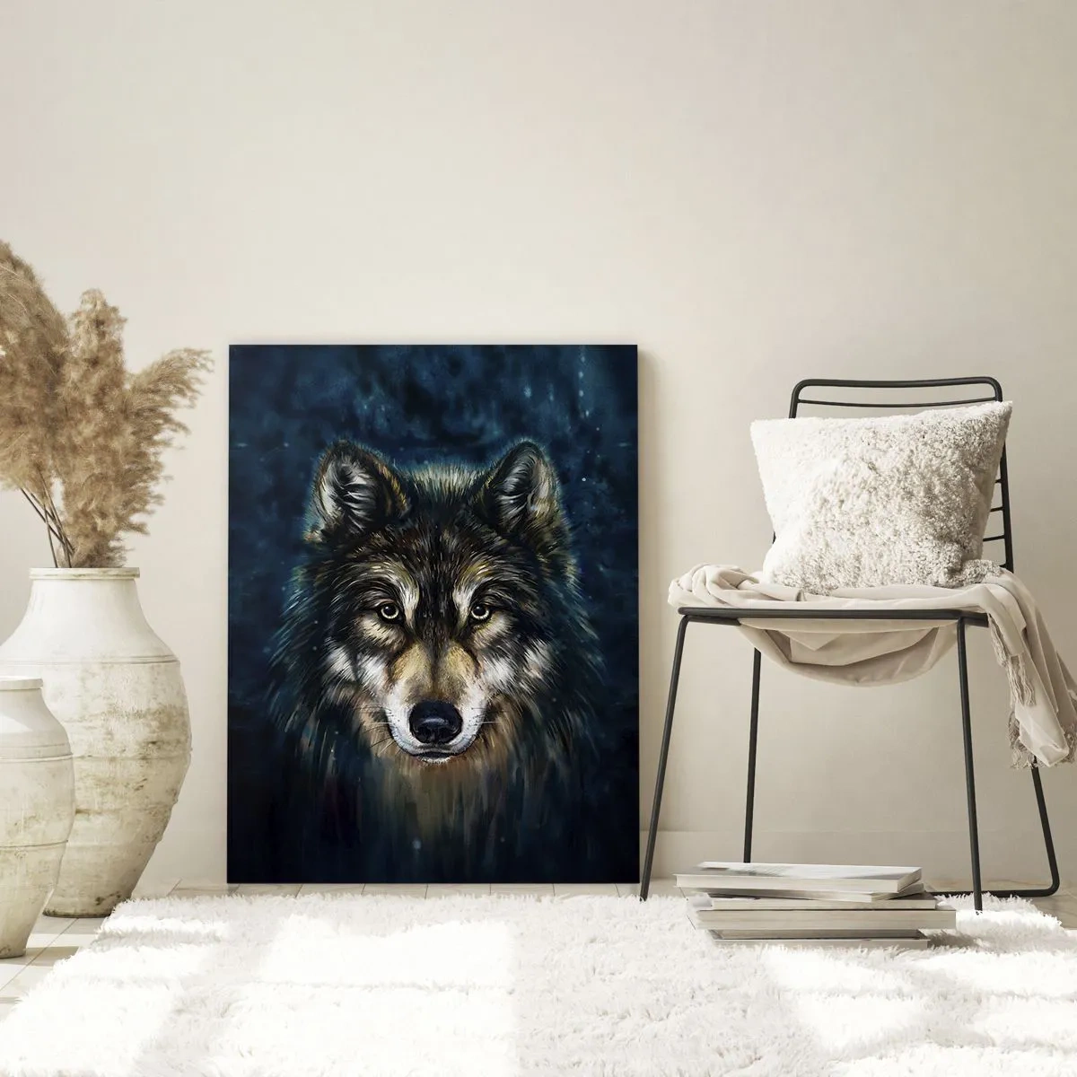 Quadro em vidro - Alfa? E ómega - 50x70 cm