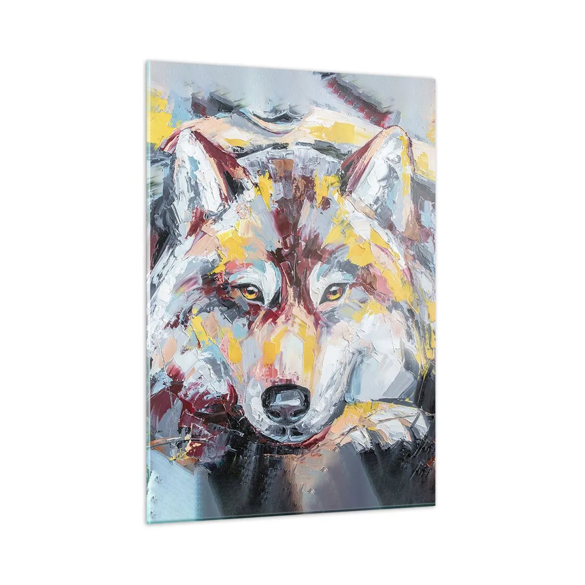 Quadro em vidro - Paz entre entes queridos - 50x70 cm