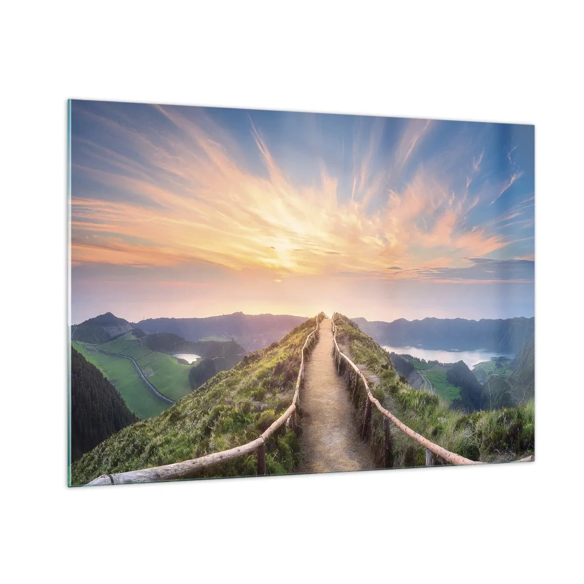 Quadro em vidro - Perto do céu - 100x70 cm