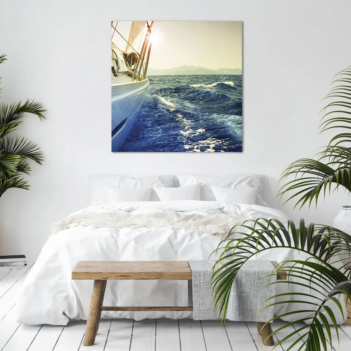 Quadro em tela - Depois da aventura - 70x70 cm