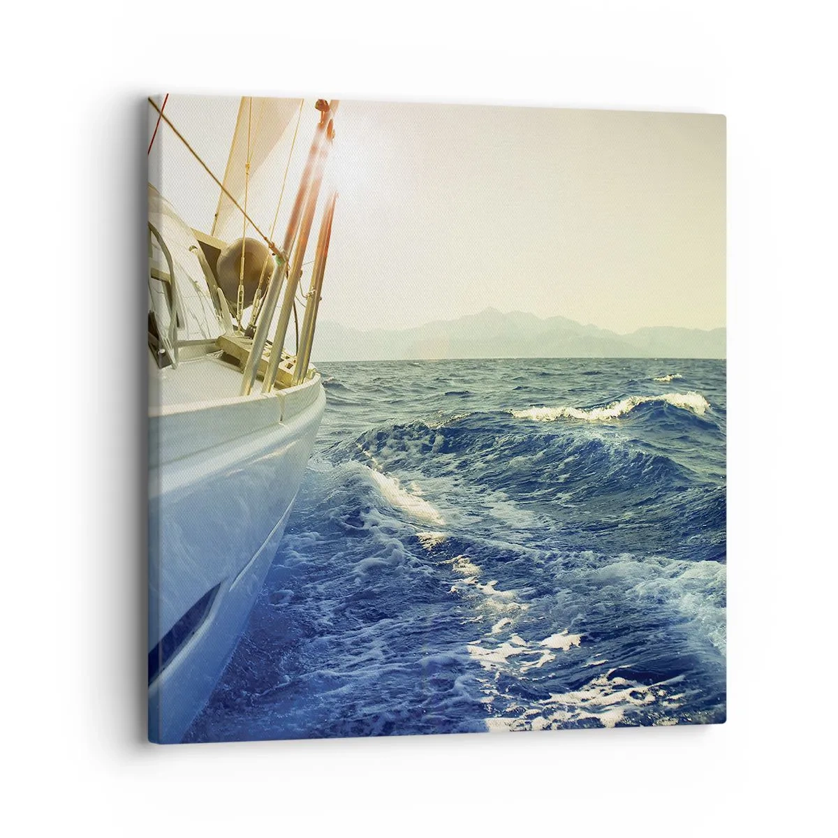 Quadro em tela - Depois da aventura - 30x30 cm