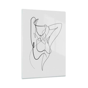 Quadro em vidro - Que tipo de pessoa é realmente... - 50x70 cm