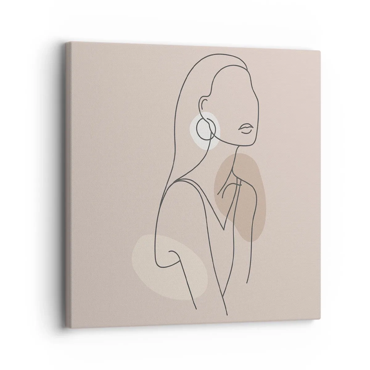 Quadro em tela - Um ícone da feminilidade - 30x30 cm