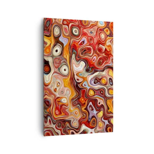 Quadro em tela - Se as nozes tivessem derretido no mel - 80x120 cm