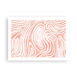 Pôster - No labirinto de corais - 70x50 cm