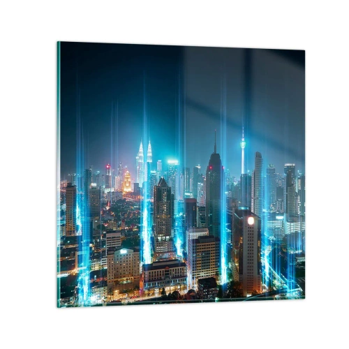 Quadro em vidro - De Berlim para o céu - 30x30 cm