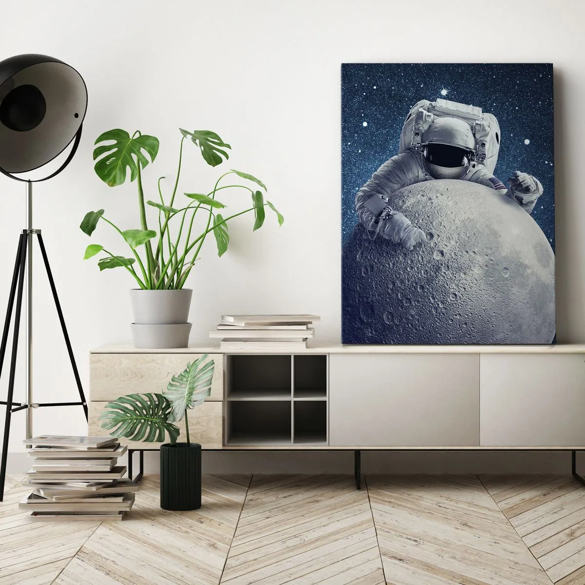 Quadro em tela - Coringa do espaço - 50x70 cm