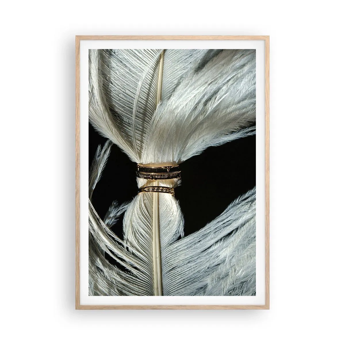 Pôster com moldura de carvalho claro - ...todos os dias da nossa vida... - 70x100 cm