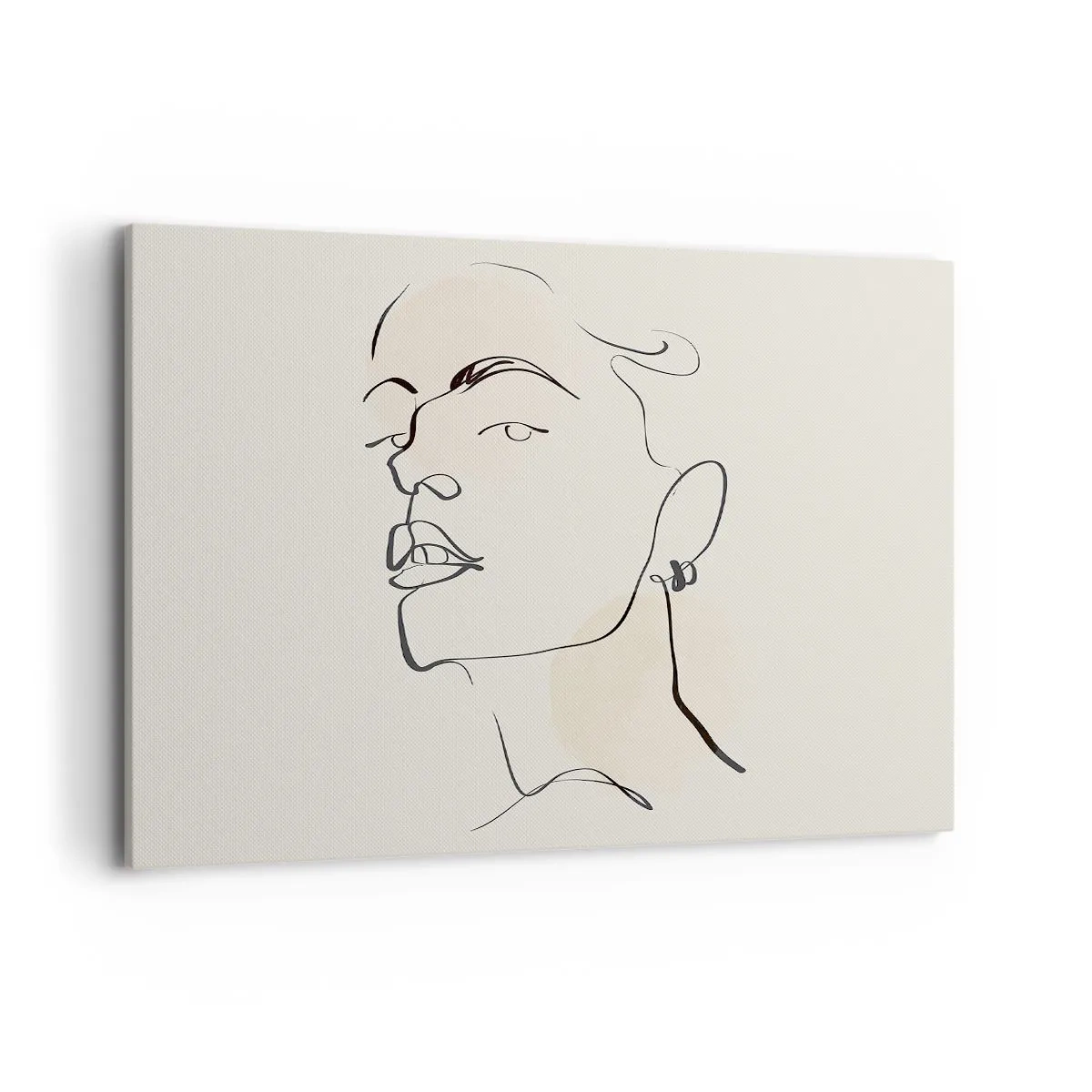 Quadro em tela - Olhar orgulhoso - 100x70 cm