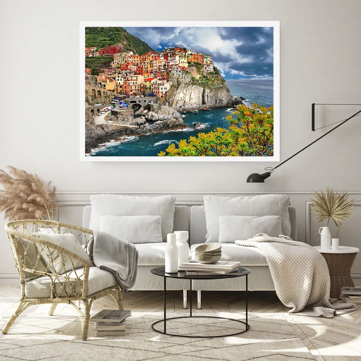 Pôster - Um aglomerado nas rochas - 91x61 cm