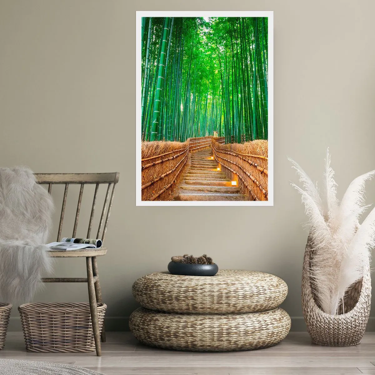 Pôster - A essência da natureza asiática - 40x50 cm