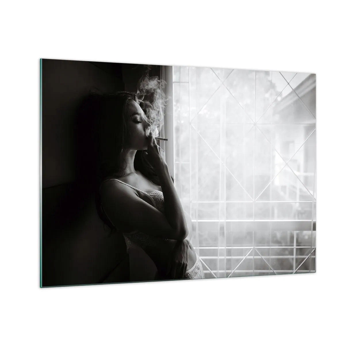 Quadro em vidro - Um momento sensual - 100x70 cm