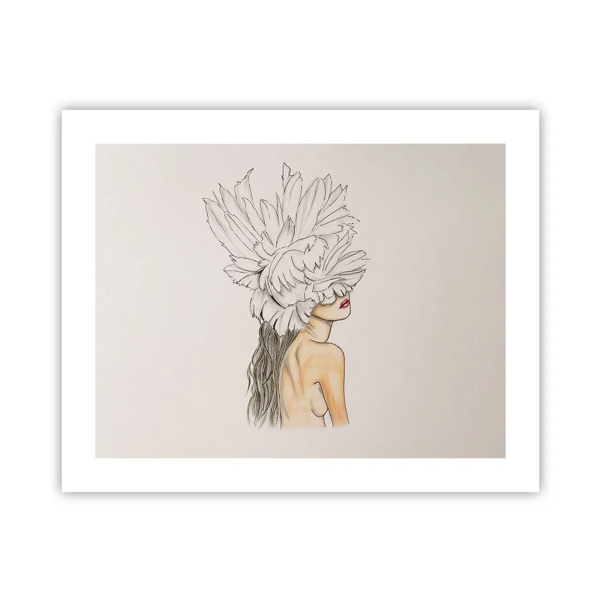 Pôster - Beleza coroada - 50x40 cm