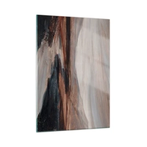 Quadro em vidro - Um vale tranquilo - 50x70 cm