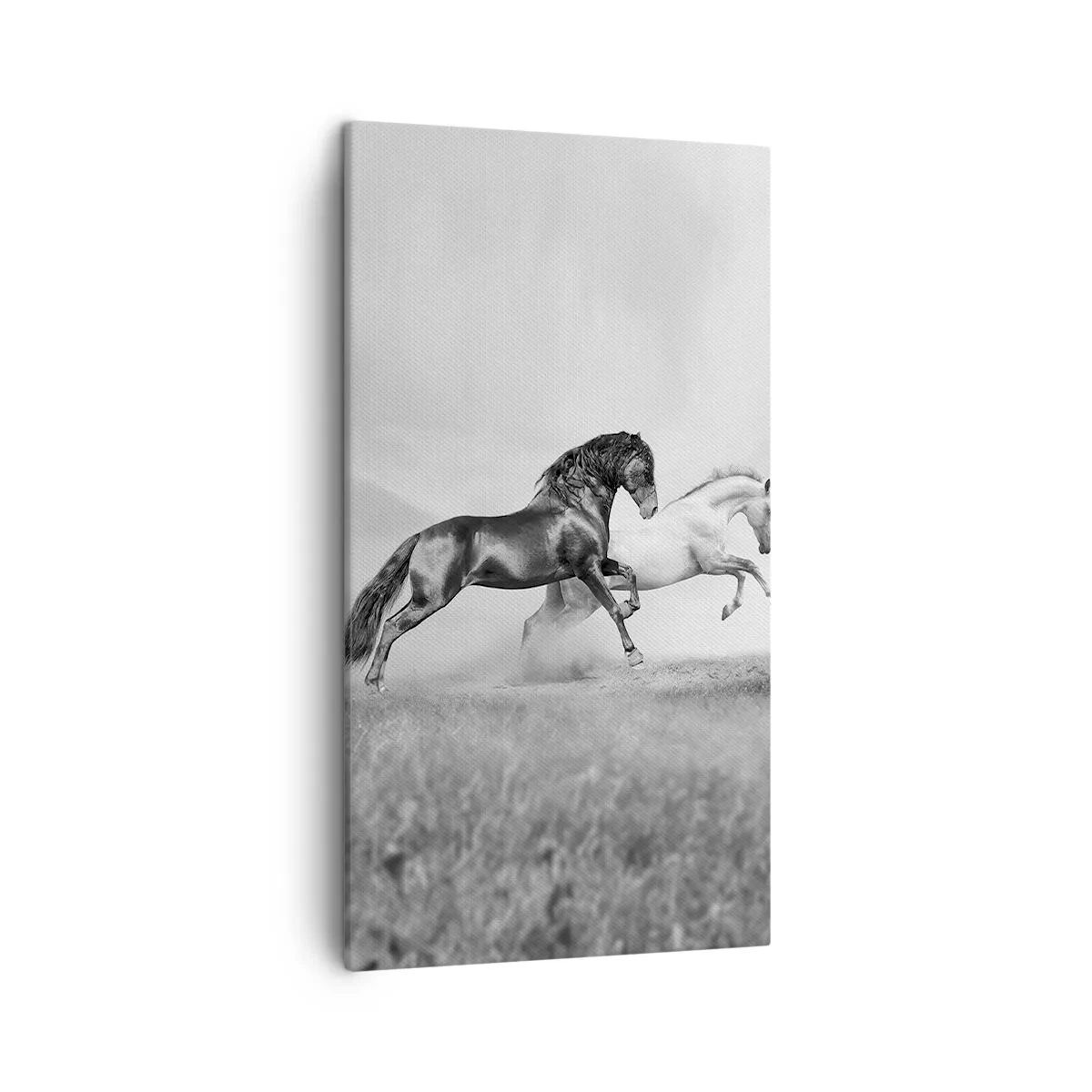 Quadro em tela - Anjos e demônios - 45x80 cm