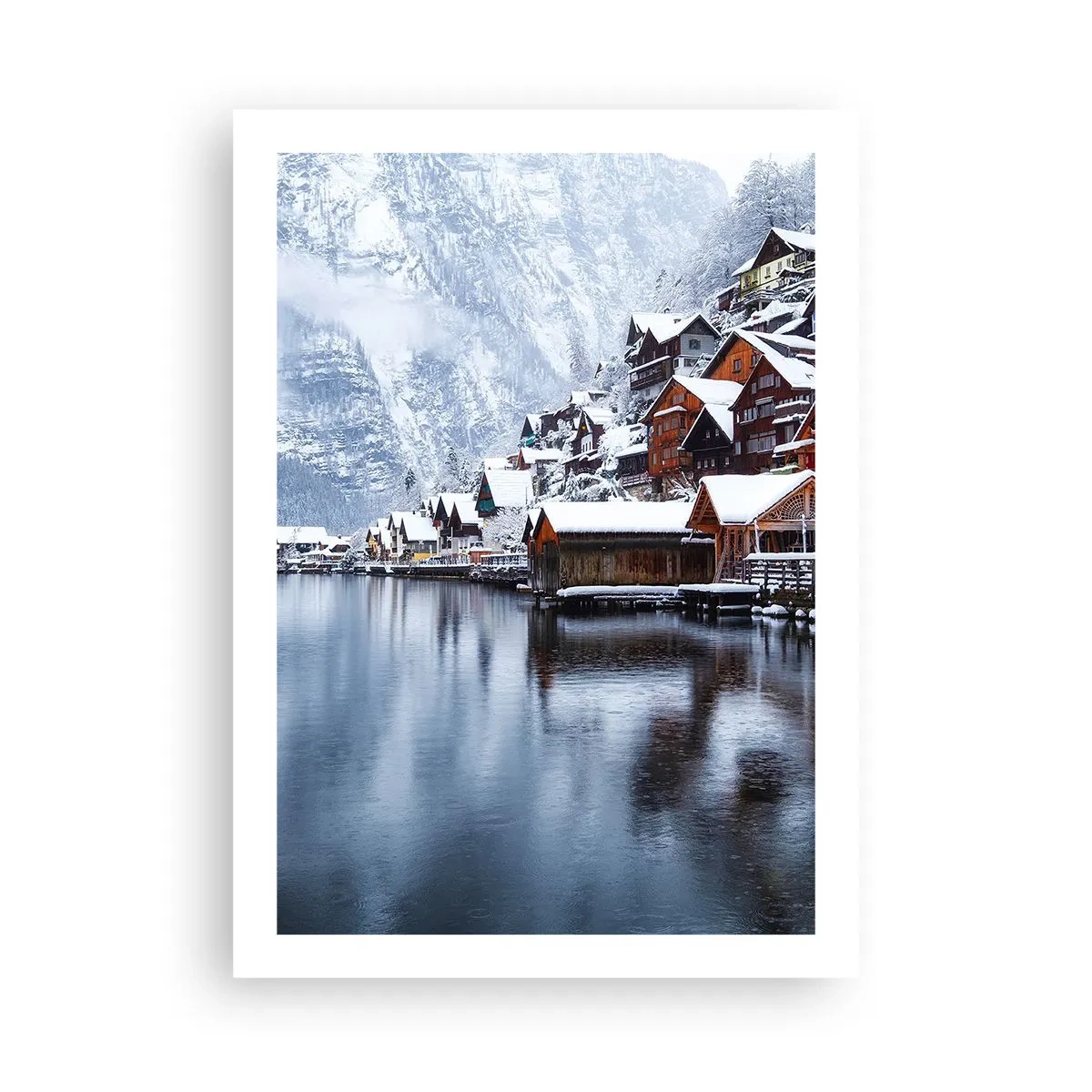 Pôster - Na decoração de inverno - 50x70 cm