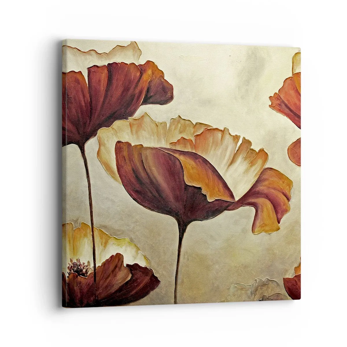 Quadro em tela - Prados e pradarias - 40x40 cm