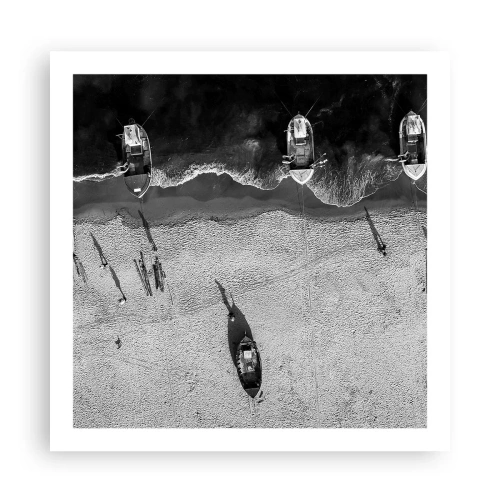 Pôster - Ainda na costa… - 60x60 cm