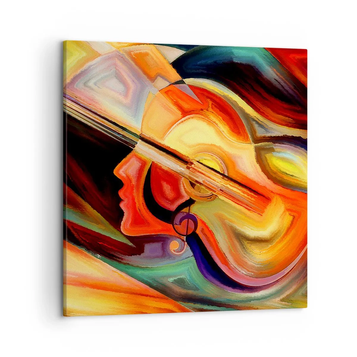 Quadro em tela - Está tudo bem - 50x50 cm