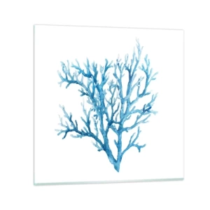 Quadro em vidro - Filigrana náutica - 30x30 cm