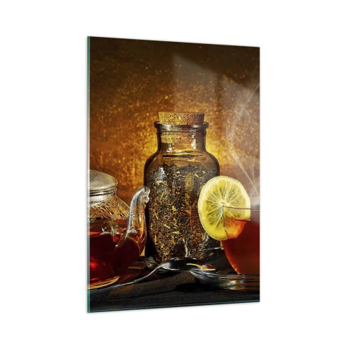 Quadro em vidro - Ao estilo dos mestres holandeses - 50x70 cm