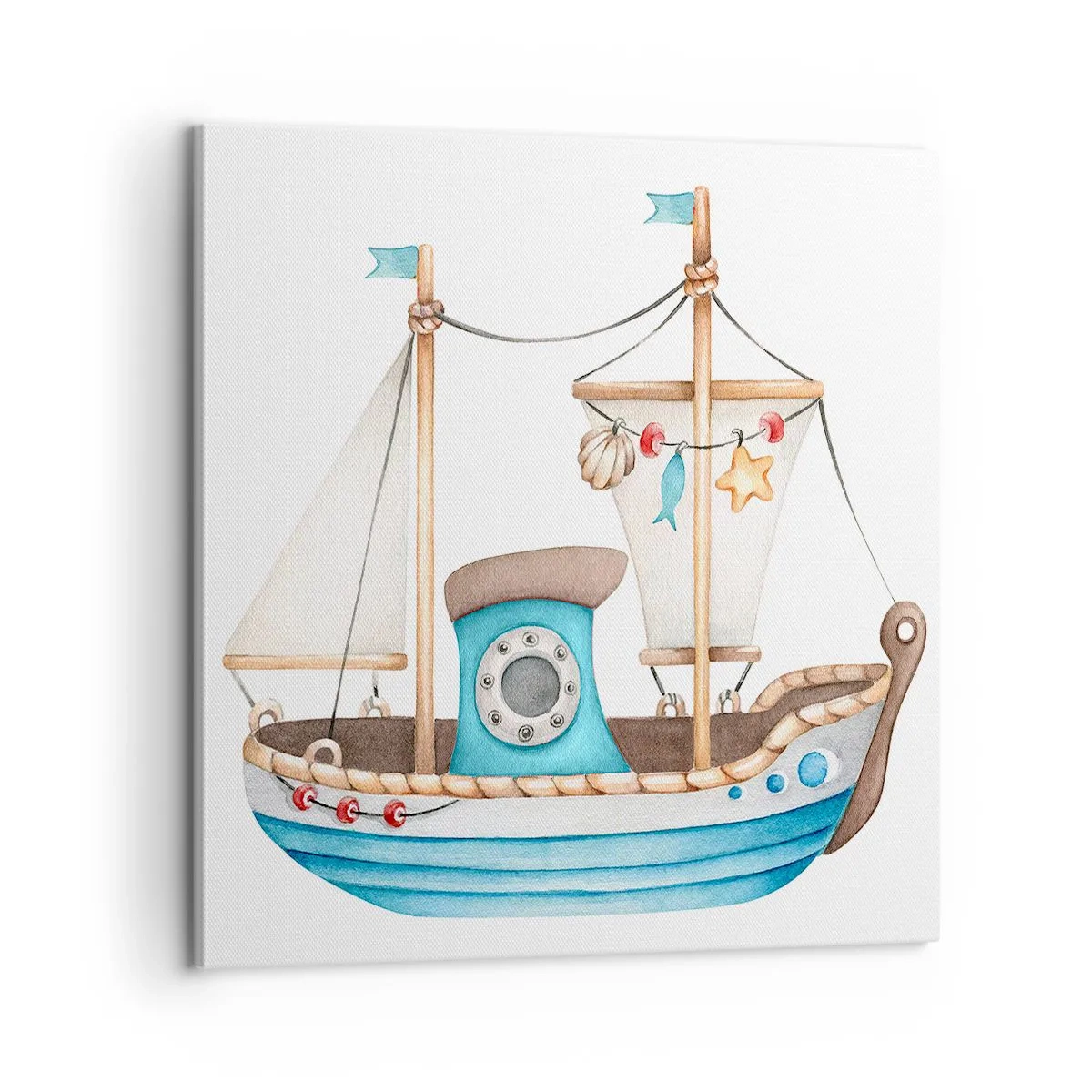 Quadro em tela - Vamos a isso! - 60x60 cm