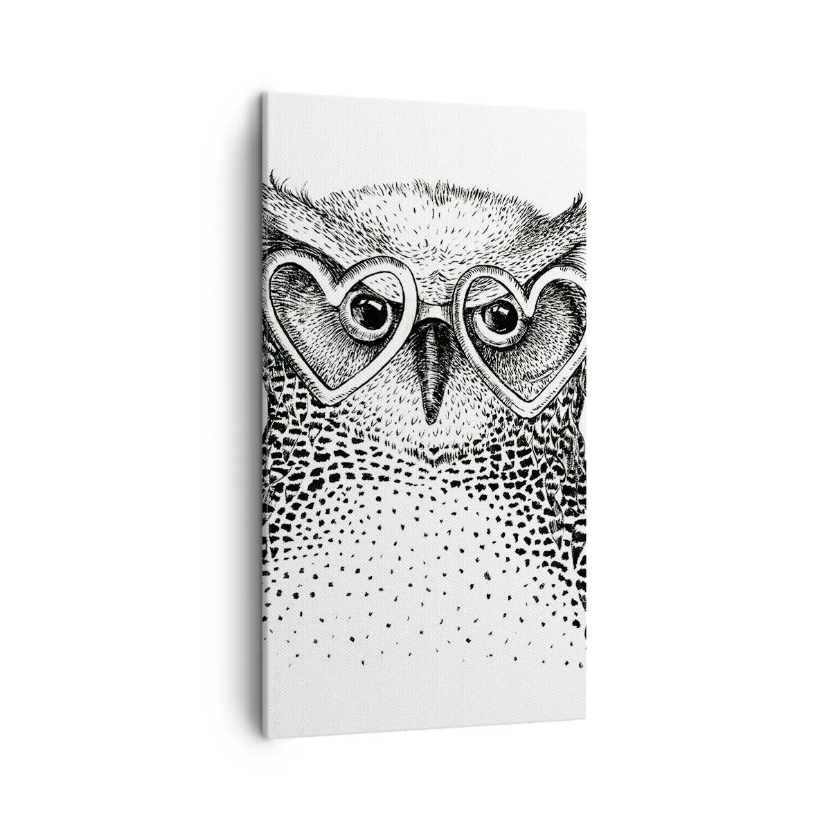 Quadro em tela - Sabiamente e amorosamente - 45x80 cm