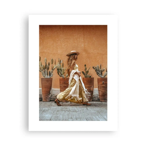 Pôster - Estilo hippie - 30x40 cm