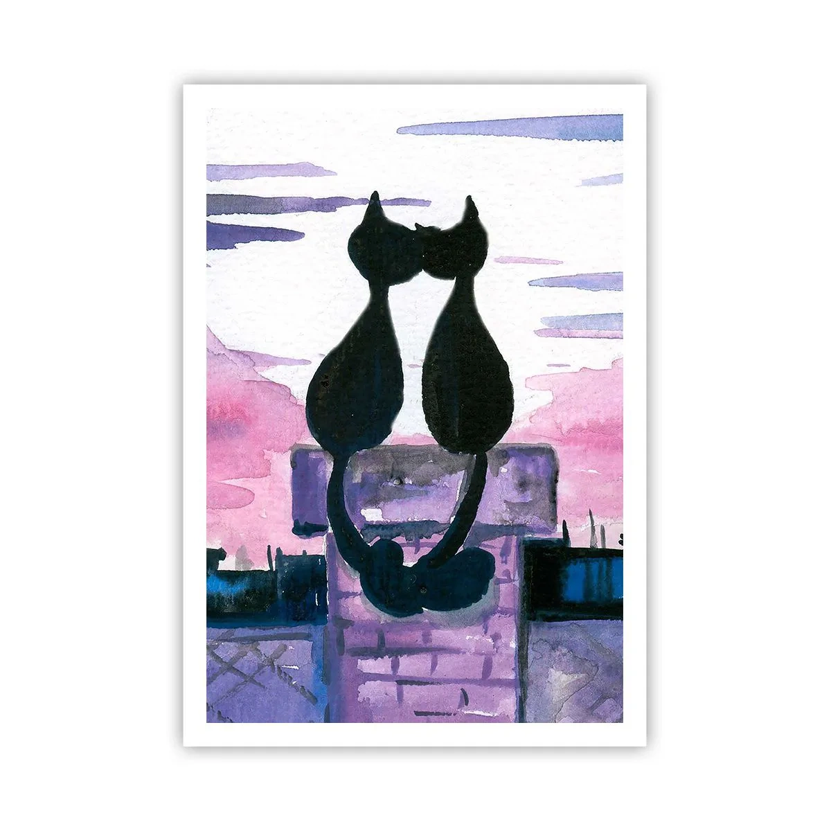 Pôster - Rendez-vous sob a lua - 70x100 cm