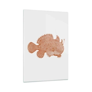 Quadro em vidro - E era um peixe - 70x100 cm