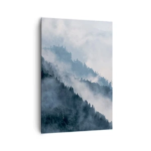 Quadro em tela - Misticismo das montanhas - 70x100 cm