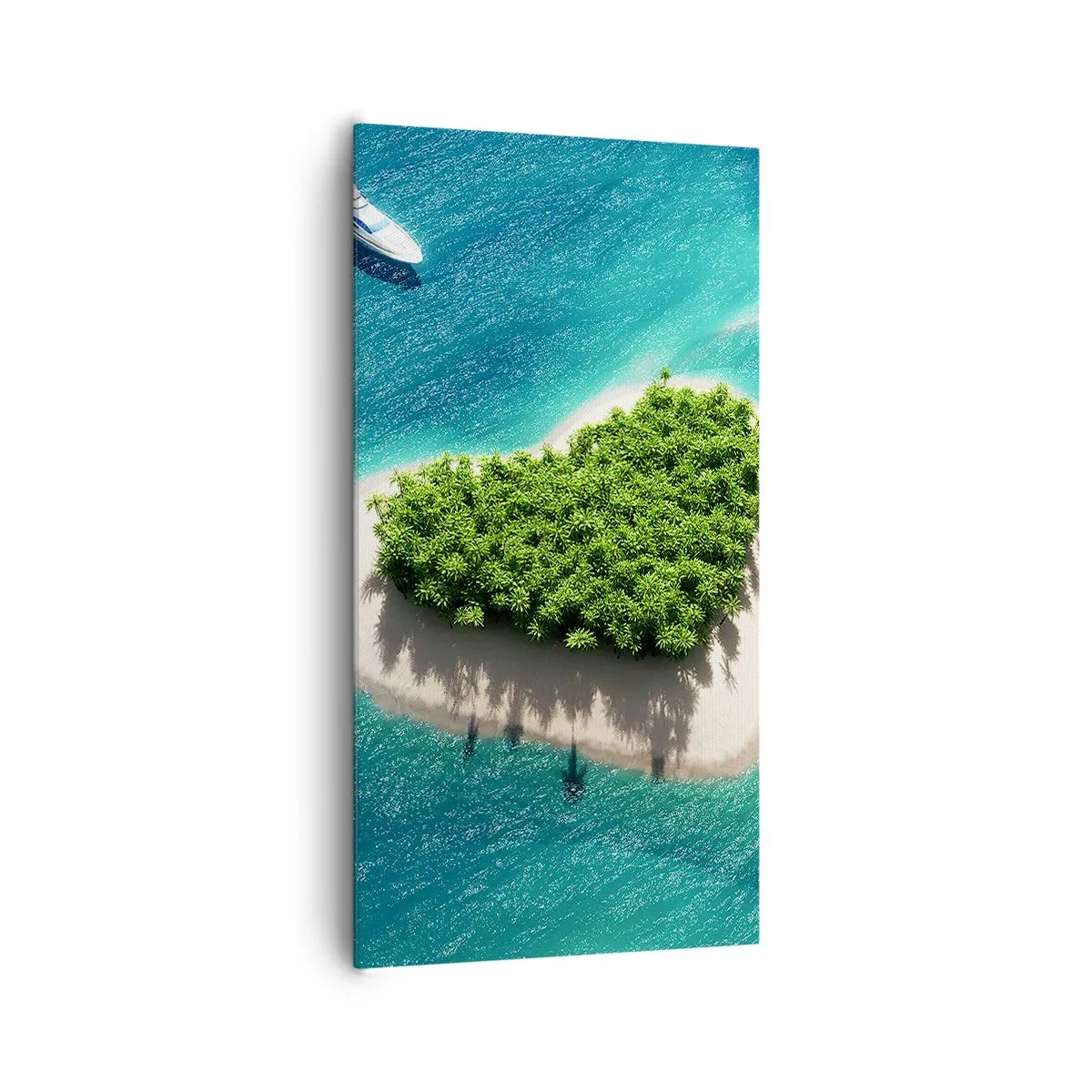 Quadro em tela - Eu amo o verão - 65x120 cm