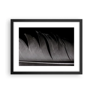 Pôster com moldura preta - A caneta – um design maravilhoso - 40x30 cm