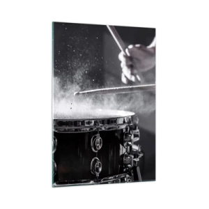 Quadro em vidro - Pulso da música - 50x70 cm