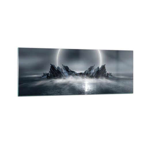 Quadro em vidro - O fim da história - 140x50 cm