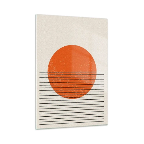 Quadro em vidro - Sempre sol - 50x70 cm