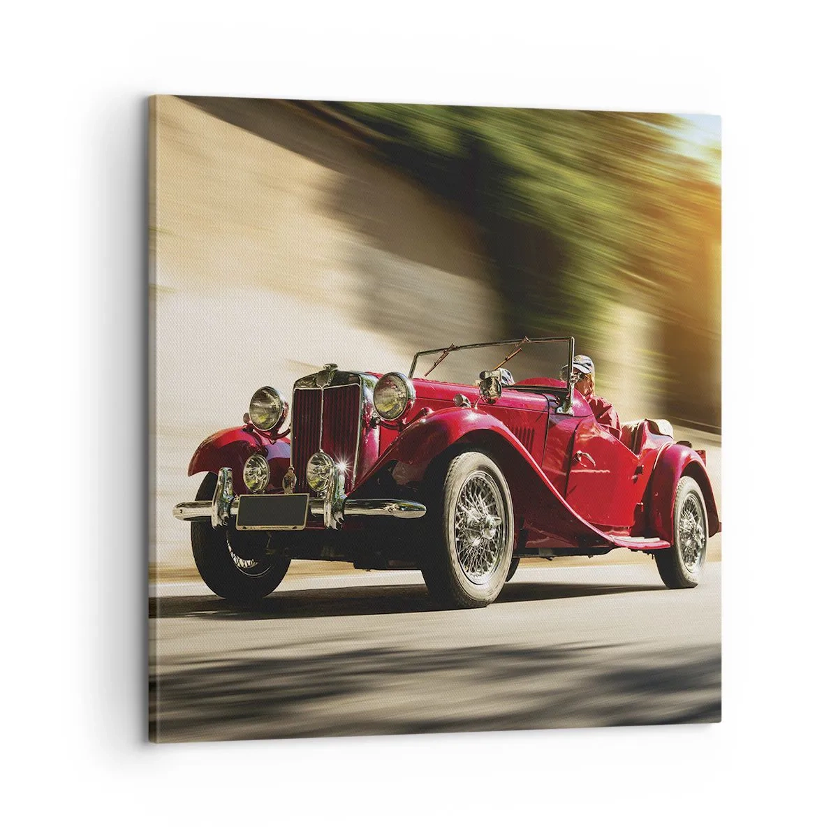 Quadro em tela - Mais bonita que a Vitória de Samotrácia - 60x60 cm