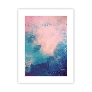 Pôster - Abraço azul - 30x40 cm