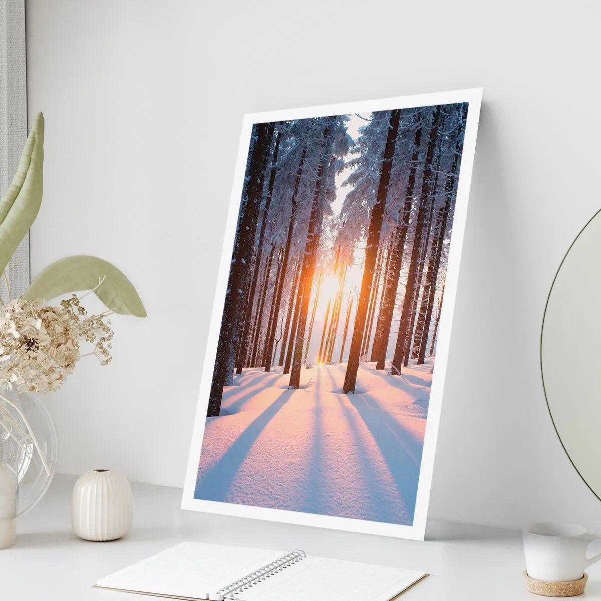 Pôster - Preto no branco - 70x100 cm