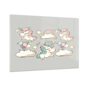 Quadro em vidro - Certamente existem... - 100x70 cm