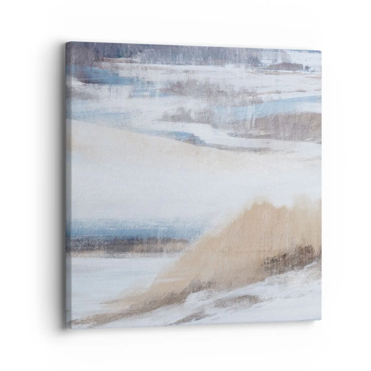 Quadro em tela - Composição de inverno - 30x30 cm