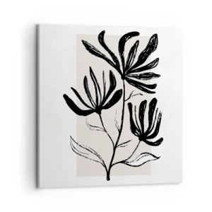 Quadro em tela - Esboço para o herbário - 60x60 cm