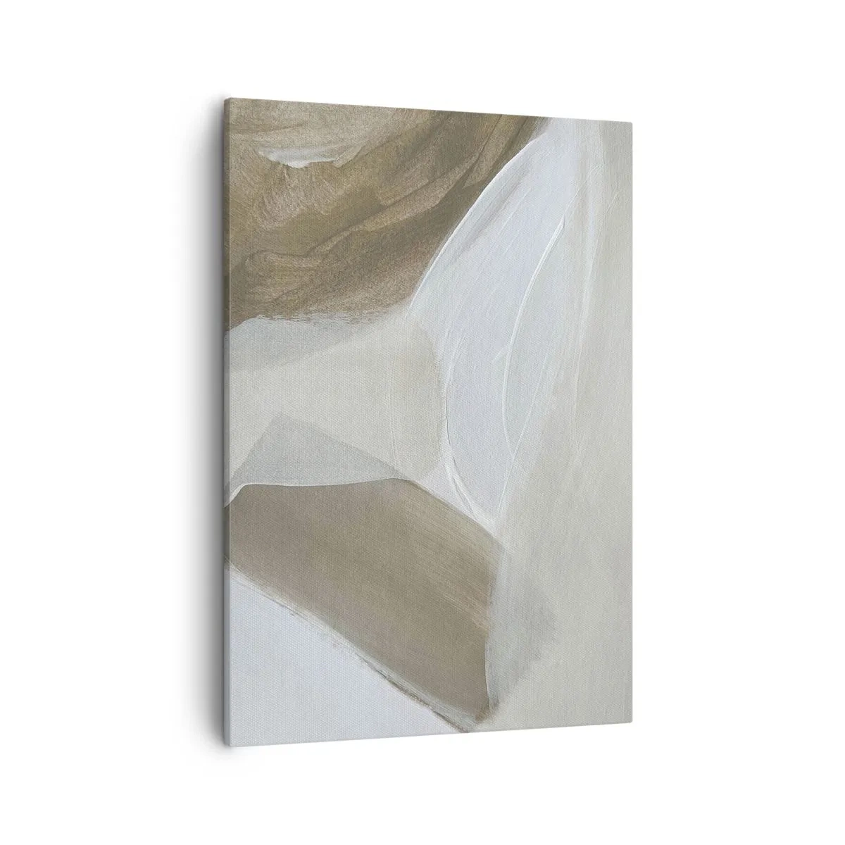 Quadro em tela - Uma onda de branco - 50x70 cm