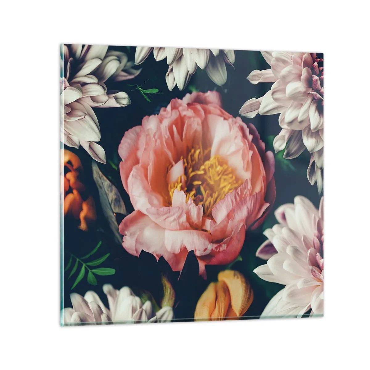 Quadro em vidro - Com o esplendor barroco - 60x60 cm